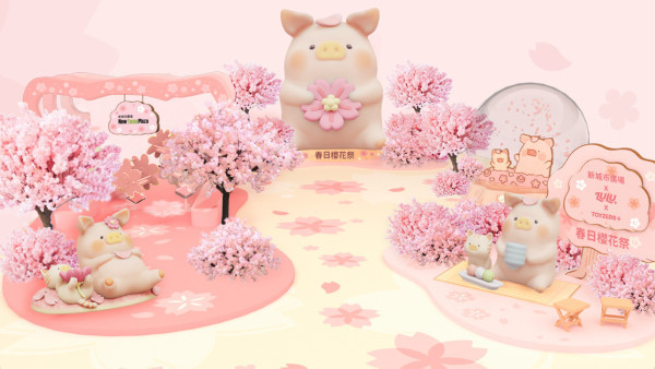 復活節2023｜LuLu豬春日櫻花祭沙田新城市廣場舉行！7大粉紅打卡位/4米高巨型公仔/期間限定店（附活動地點/時間詳情） 