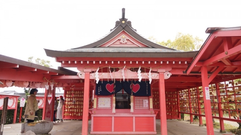 福岡戀木神社 日本唯一專求姻緣粉紅神社