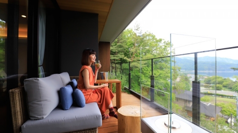 河口湖最靚最豪 20萬日圓富士溫泉旅館FUFU 河口湖