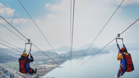 韓國最長 Zip-Trek