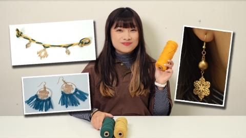 快閃旅行團中東篇Ep2 極簡易教學、10分鐘完成民族風首飾