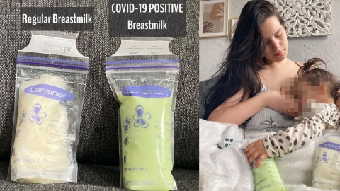 哺乳媽媽確診後驚見人奶變綠色 專家解釋一個原因 強調無發現母乳播毒