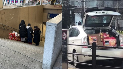 日本電視台直擊新年搶福袋實況 驚踢爆操普通話的30人黃牛黨