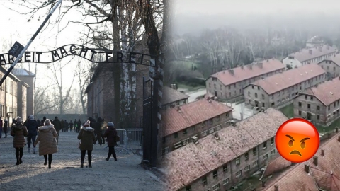 集中營門前行納粹禮打卡開玩笑 館方零容忍！女遊客即被捕負刑責