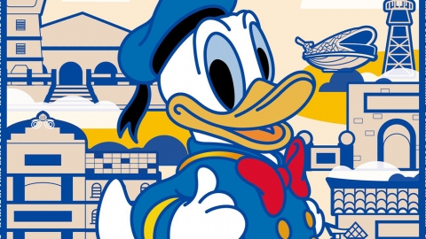 巨型唐老鴨現身台南碼頭 大型迪士尼嘉年華！Tsum Tsum夜光騷