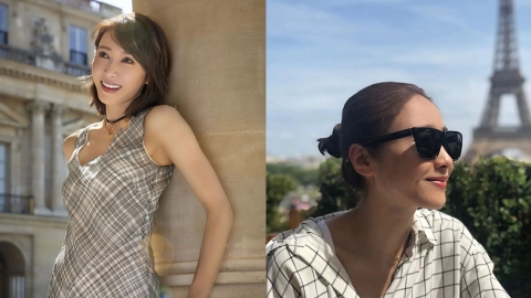 50歲黎姿飛巴黎歎少奶奶生活 IG大曬逆齡打卡照 鐵塔下回春似少女