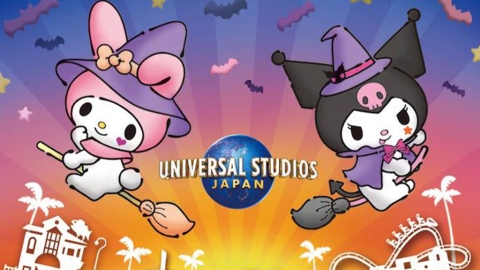 Ｍy Melody+Kuromi巫師USJ可愛登場 期間限定！萬聖節打卡活動