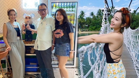 重新出發 |  陳芷尤重返成長地新加坡探好友 Benz雄自爆入籍30年 女兒茶餐廳打躉過簡單生活